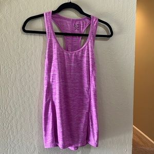Purple workout top